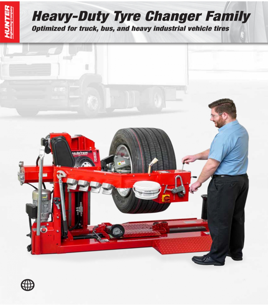 TCX Hunter Truck Tire Changer