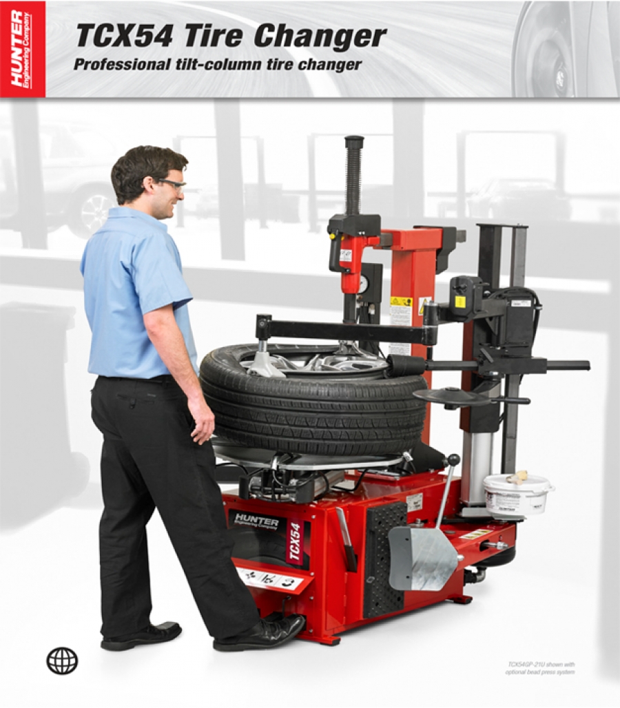 Hunter TCX54 Tyre Changer | Pro-Align